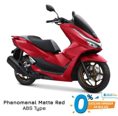 All New Honda PCX ABS 160 Sepeda Motor Matte Red Palembang