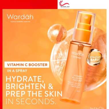 Wardah C-defense Face Mist 55m -l Setting Spray