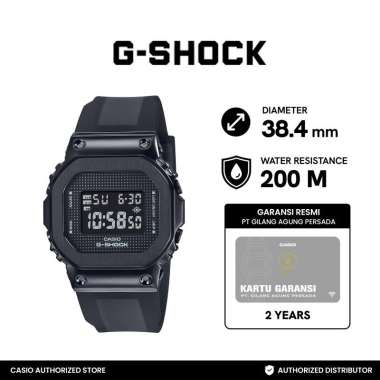 jam tangan wanita casio digital G-SHOCK GM-S5600SB-1DR