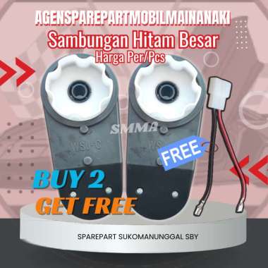 ⚡Ready⚡Gearbox mobil aki 390/380 Dinamo 12volt / 6Volt / Mobil aki /Mobil Mainan Model Kembang 6 Sti