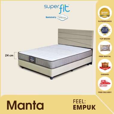 SUPERFIT By Comforta Springbed Manta Fullset 200 x 200