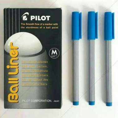 PULPEN BALL LINER 0.8 PILOT biru