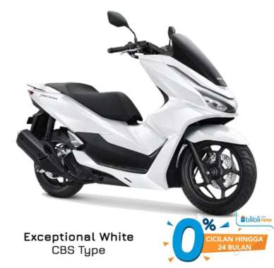 All New Honda PCX CBS 160 Sepeda Motor Wonderful White Palembang