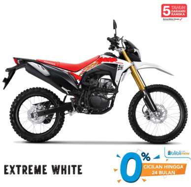 Honda CRF 150L Sepeda Motor Extreme White Banyumas