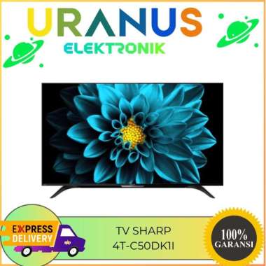 Sharp 4T-C50DK1I Led Tv 50 Inch Smart UHD 4k Android 11 4T C50DK1I