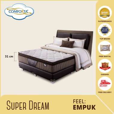 COMFORTA Kasur Springbed Super Dream Fullset 120 x 200