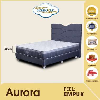 COMFORTA Kasur Springbed Aurora Fullset 200 x 200