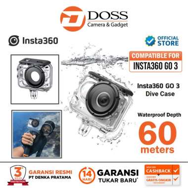 Insta360 GO 3 GO 3S Dive Case for Insta 360 Go3 GO3S