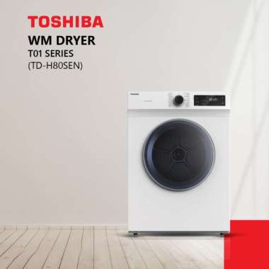 Toshiba Dryer TD-H80SEN 7Kg Mesin Pengering Pakaian