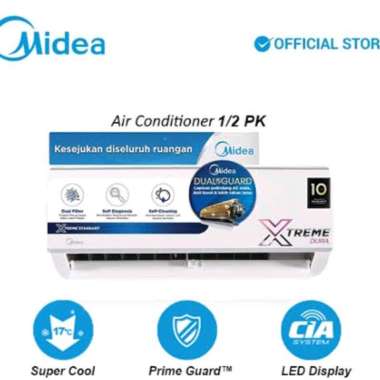 AC Midea 1/2 PK MSFC 05CRN2 Unit Only
