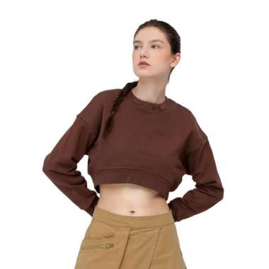 EIGER FUDDLE SWEATER XS Cofffee