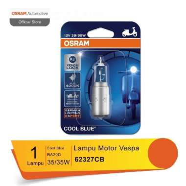 Osram Osram Lampu Motor Vespa & Kymco Halogen 62327CB - Cool - Blue