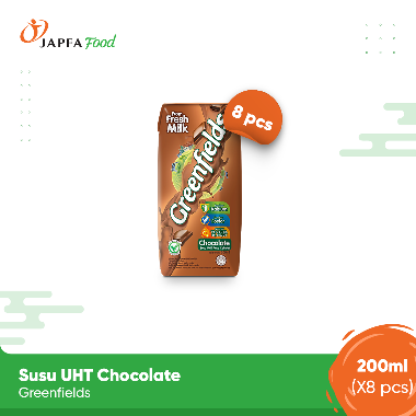 Promo Harga Greenfields Fresh Milk Choco Malt 200 ml - Blibli
