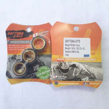 ROLLER DAYTONA XMAX 250 16 GRAM 6 PCS