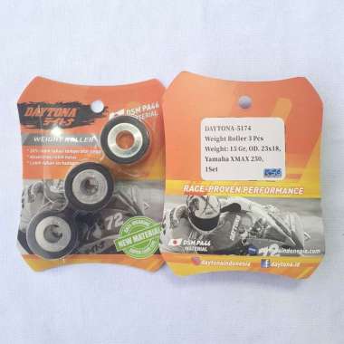 ROLLER DAYTONA XMAX 250 15 MIX 17 GRAM