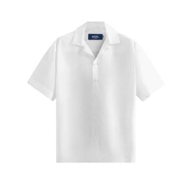 Kasual Baju Kemeja White Relax Shirt XL