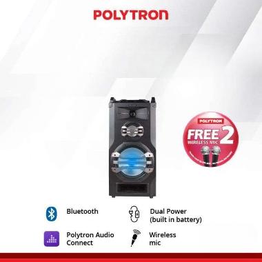 Speaker Portable POLYTRON pts12K15 bluetooth new model black