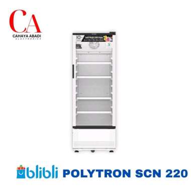 SHOWCASE POLYTRON 4 RAK 230 LITER SCN 220 SCN220