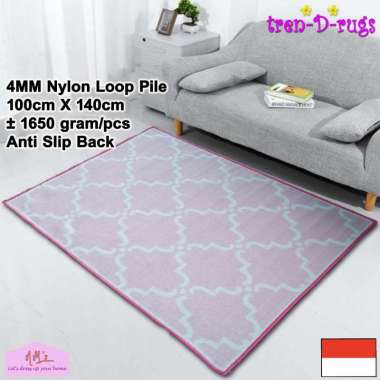 Tren-D-rugs Karpet modern sweden scandinavian permadani bulu alas ruang tamu kamar tidur anti slip m