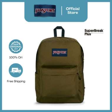 JanSport Tas Ransel / Backpack / Daypack Superbreak Plus Army Green