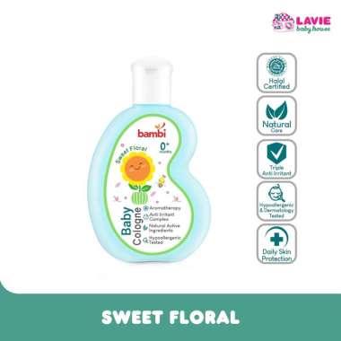 Bambi baby Cologne 100ml-sweet floral Sweet Floral