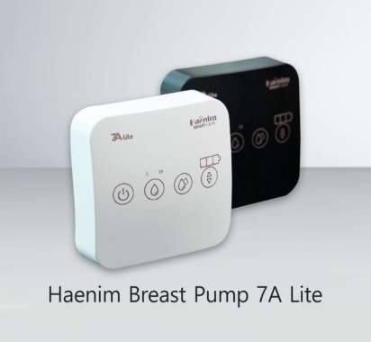 Haenim Pompa Asi Elektrik Haenim Breast pump Electric 7A Lite Anti Sakit Portable Baterai White