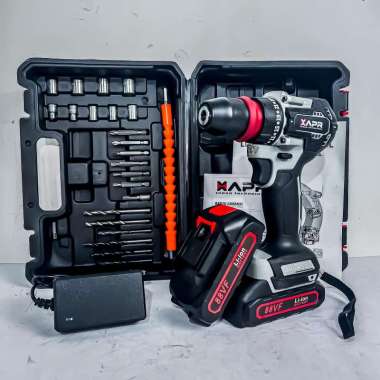Bor cordless APR JAPAN 25v type AP24+ GARANSI RESMI impact drill 3mode
