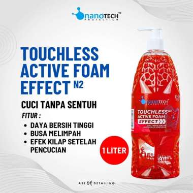 TOUCHLESS ACTIVE FOAM EFFECT 1L - nanoTECH PROTECTION - SHAMPOO CUCI TANPA SENTUH EFEK KILAP DAYA BE