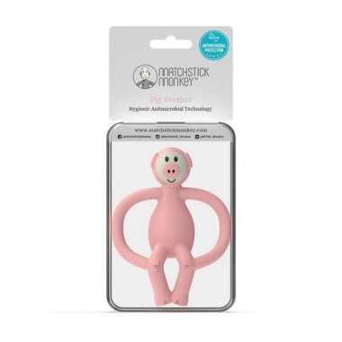 Matchstick Monkey Baby Teether Gigitan Bayi Pig