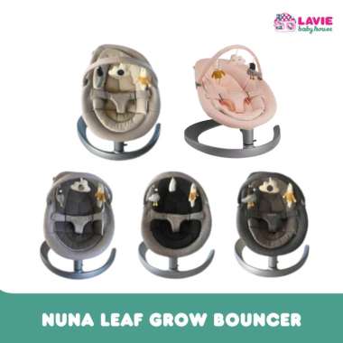 NUNA Bouncer Leaf Grow / Swinger & Bouncer Bayi Charcoal