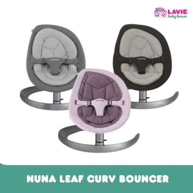 NUNA Bouncer Leaf Curv / Swinger & Bouncer Baby Granite
