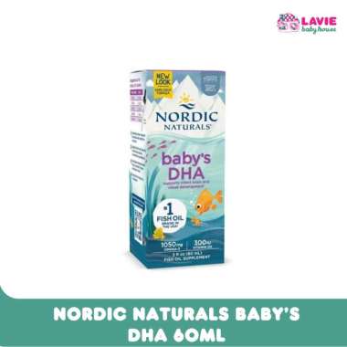 Nordic Naturals Baby's DHA 60ml/ Suplemen Makanan Bayi