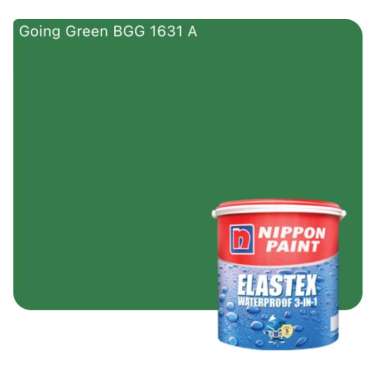 NIPPON PAINT ELASTEX WATERPROOF 3-in-1 TINTING [4Kg] Going green