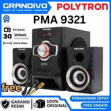 Speaker Polytron PMA 9321 Garansi Resmi Polytron - Grandivo Waru Bonus Flashdisk