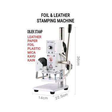 Mesin Emboss Foil Hot Print