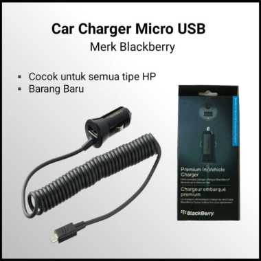 USB Charger Mobil / USB Saver Charger Mobil Blackberry
