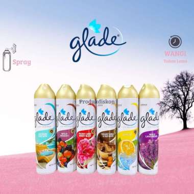 GLADE Spray Air Freshener 350ml Lemon 350