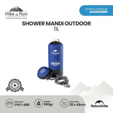 Naturehike NH17L101-D Shower Mandi Outdoor Shower Biru