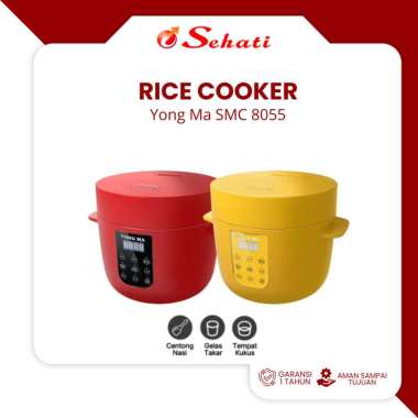 Yongma SMC 8055 Y/R ricecooker Mini Digital 1.3 Liter Touch Screen System