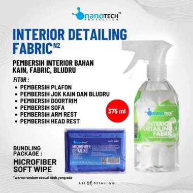 Pembersih Jok Kain & Plafon Beludru - Interior Detailing Fabric +Microfiber