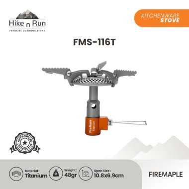 Firemaple FMS-116T Kompor Portable Titanium (Kompor)