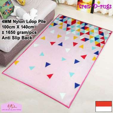 Tren-D-rugs Karpet sweden scandinavian modern permadani bulu alas lantai kamar tidur ruang tamu anti