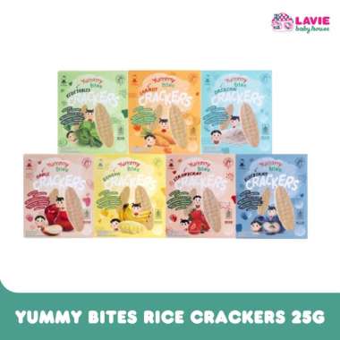 Yummy Bites Crackers 25g Blueberry