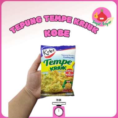 Tepung Kobe Tempe 1pcs - Bawangbagus