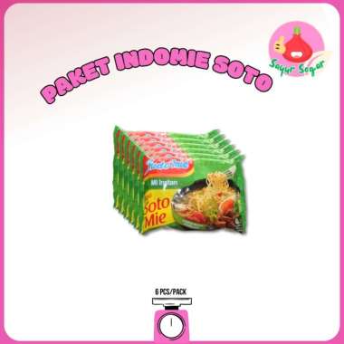 Promo Harga Indomie Mi Kuah Soto Mie 70 gr - Blibli
