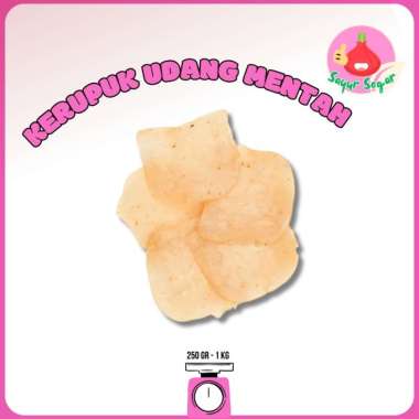 Kerupuk Udang Mentah - Bawangbagus 1kg