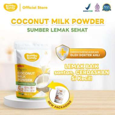 Bumbu Bunda Elia Coconut Milk Powder 150gr - Santan MPASI | Santan Anak | BB Booster MPASI | Santan