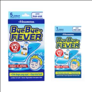 Bye-Bye Fever For Baby & Kids - Kompres Plester Demam 1 Lembar baby