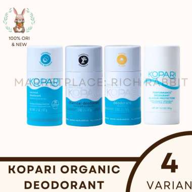 Kopari Organic Deodorant Charcoal Beach Gardenia Tropical Coastal CBD Performance