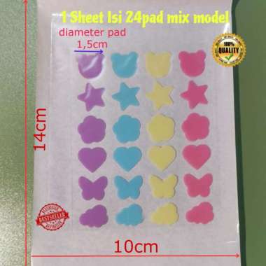 ORI 100% EELHOE Acne Patch bintang tidak terlihat pinset jerawat/Stiker Jerawat Patch hidrokoloid Ac